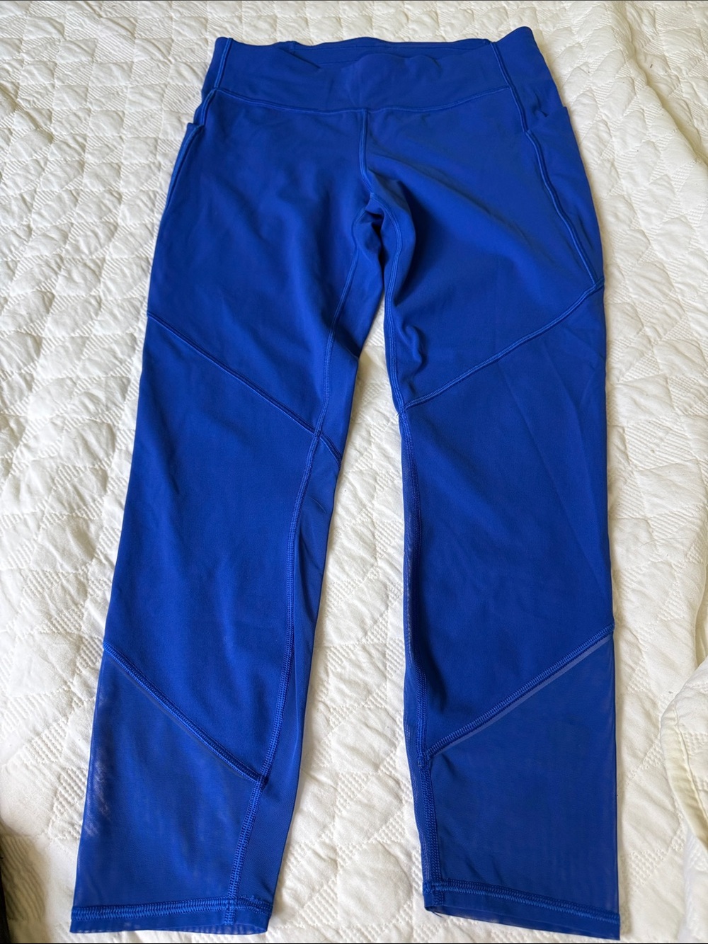 Size 10 lululemon athletica Royal Blue Leggings